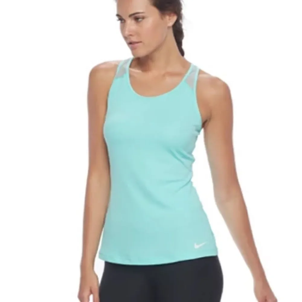 Nike ribbed work out tank top‎